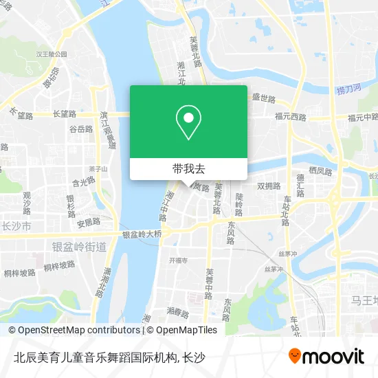 北辰美育儿童音乐舞蹈国际机构地图