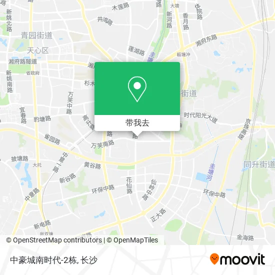 中豪城南时代-2栋地图