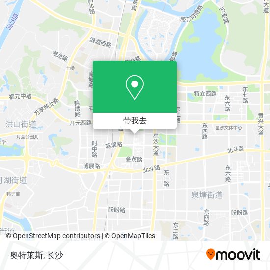 奥特莱斯地图