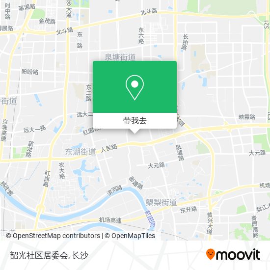 韶光社区居委会地图