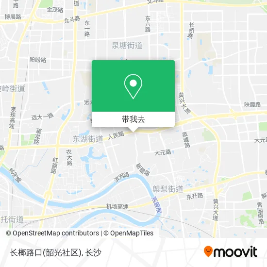 长榔路口(韶光社区)地图