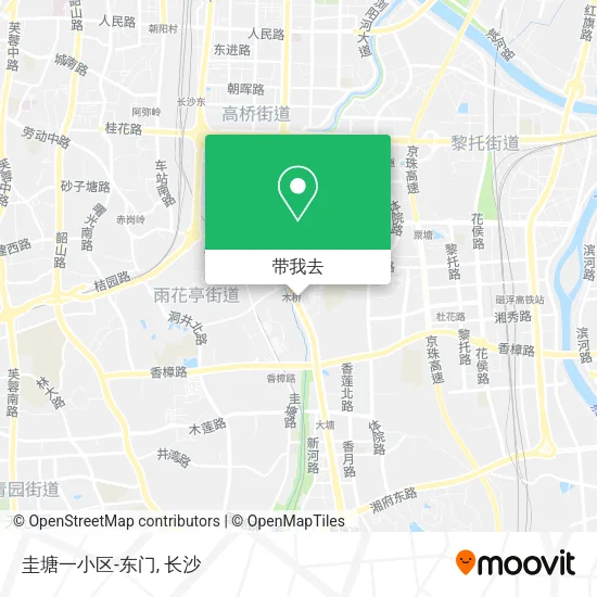 圭塘一小区-东门地图