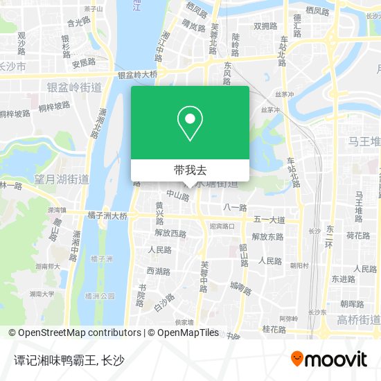 谭记湘味鸭霸王地图