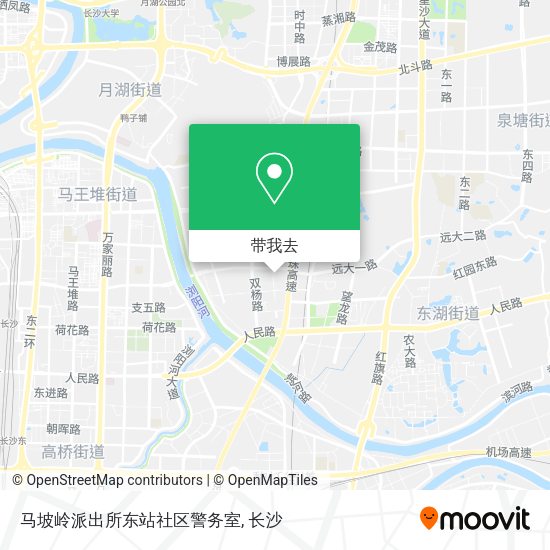马坡岭派出所东站社区警务室地图