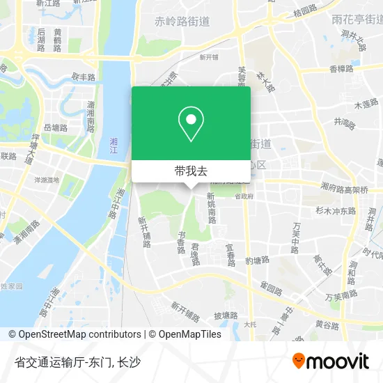 省交通运输厅-东门地图