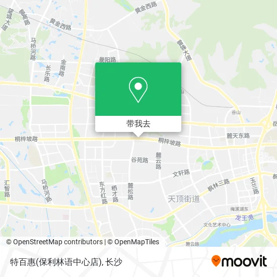 特百惠(保利林语中心店)地图