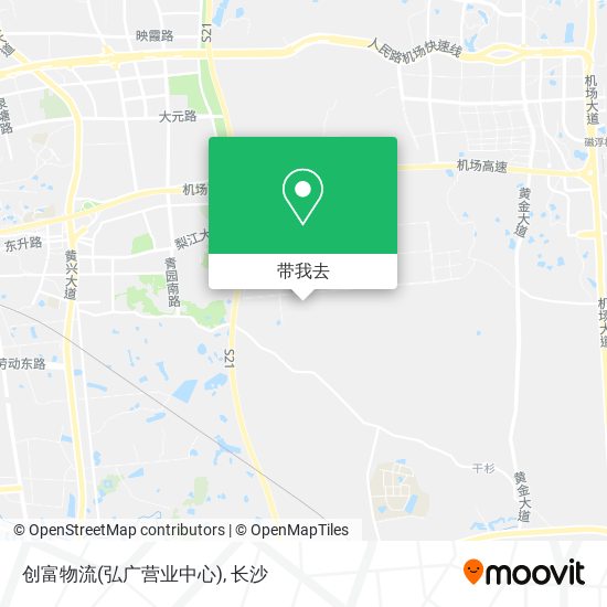 创富物流(弘广营业中心)地图