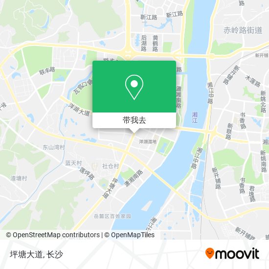 坪塘大道地图