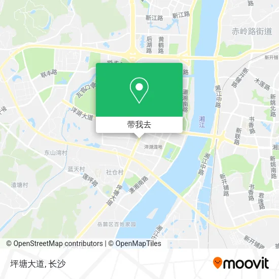 坪塘大道地图