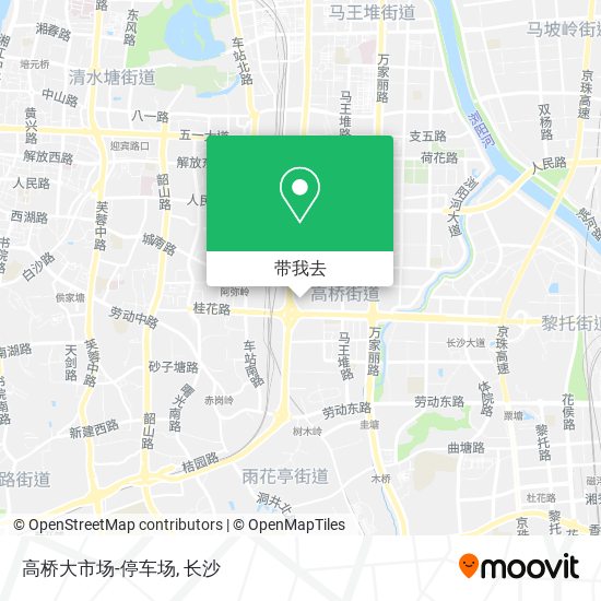 高桥大市场-停车场地图