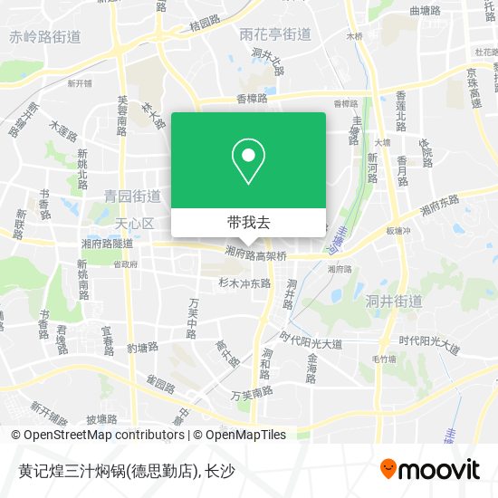 黄记煌三汁焖锅(德思勤店)地图