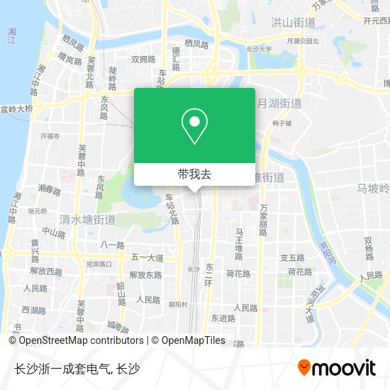长沙浙一成套电气地图