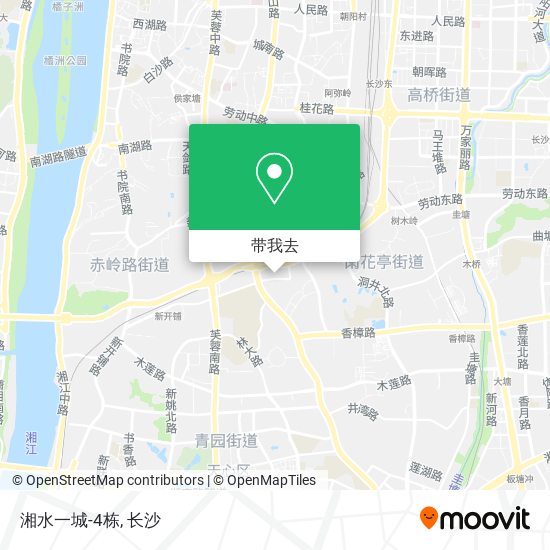 湘水一城-4栋地图