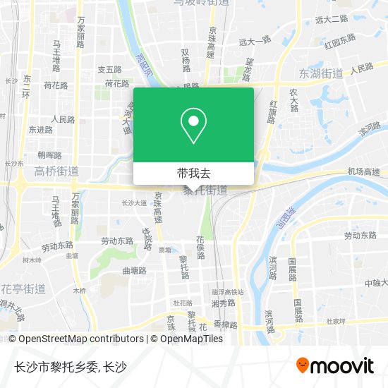 长沙市黎托乡委地图