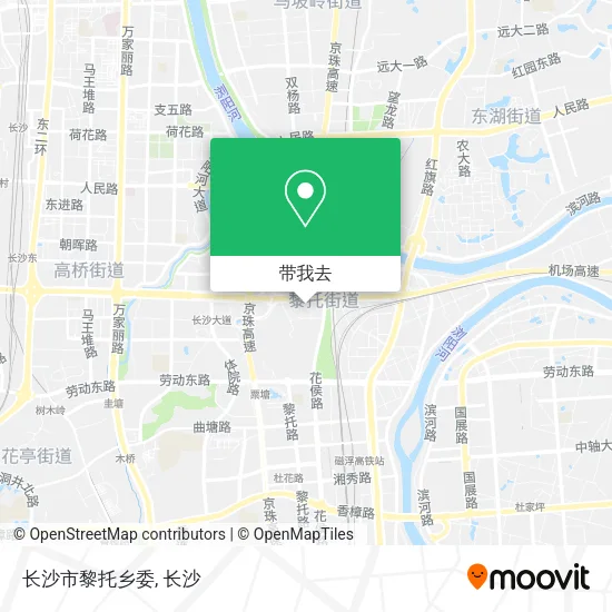 长沙市黎托乡委地图