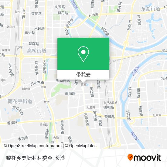 黎托乡粟塘村村委会地图