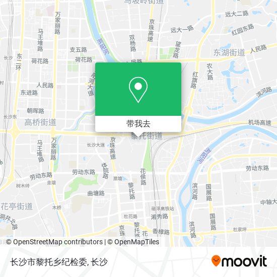 长沙市黎托乡纪检委地图