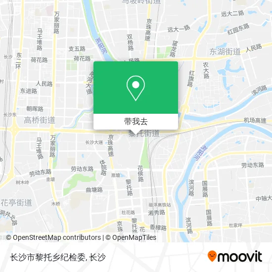 长沙市黎托乡纪检委地图