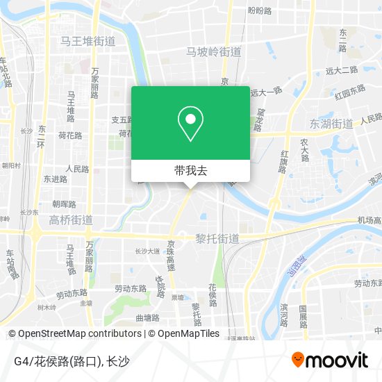 G4/花侯路(路口)地图