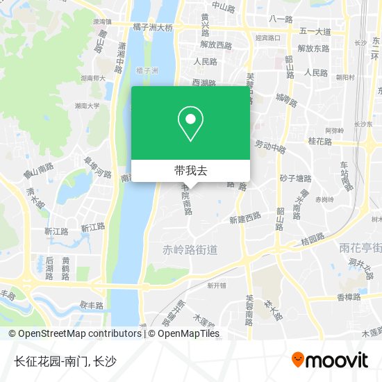 长征花园-南门地图