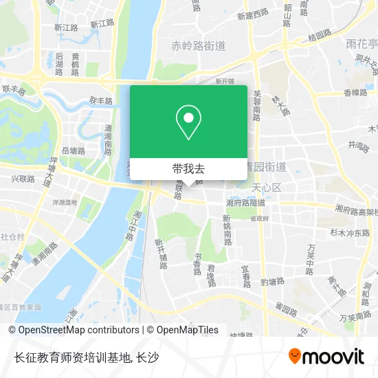 长征教育师资培训基地地图