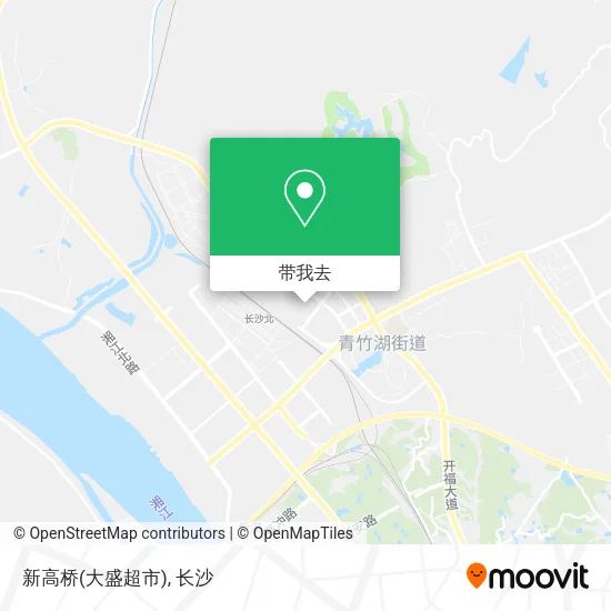 新高桥(大盛超市)地图