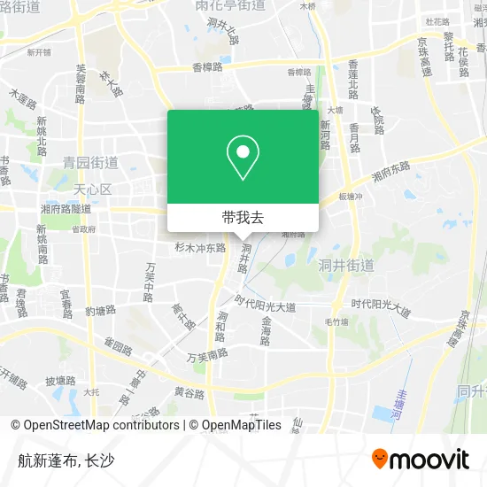 航新蓬布地图