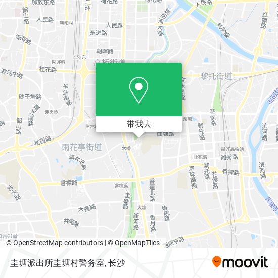圭塘派出所圭塘村警务室地图
