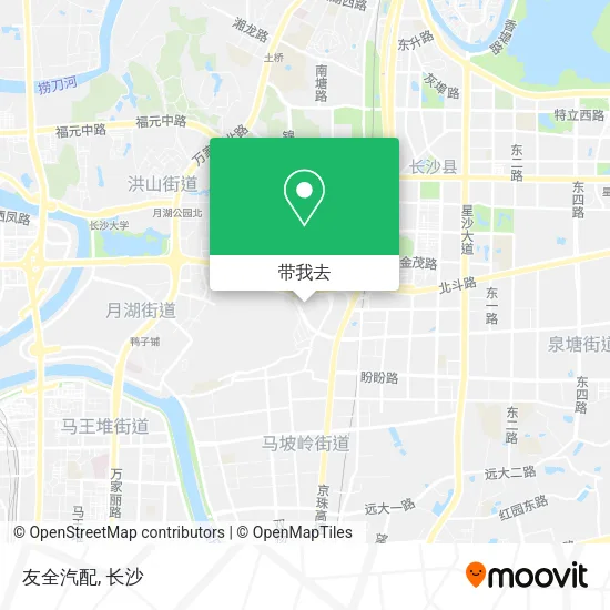 友全汽配地图