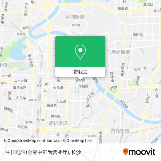 中国电信(金湘中汇尚营业厅)地图