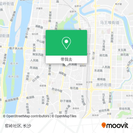窑岭社区地图