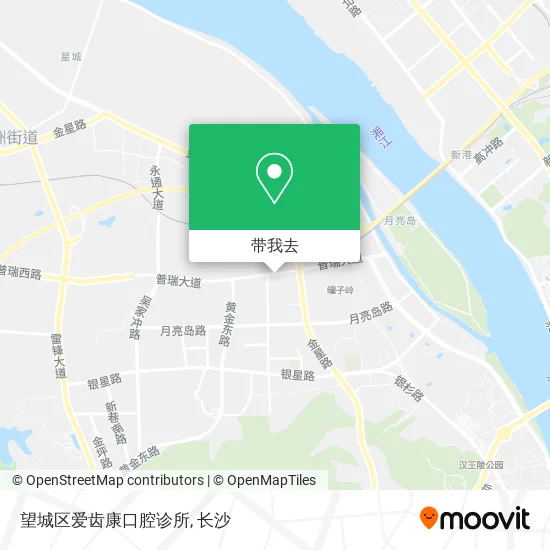 望城区爱齿康口腔诊所地图