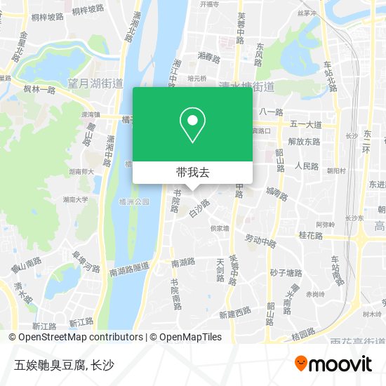 五娭毑臭豆腐地图