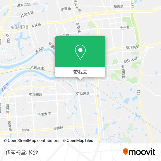 伍家祠堂地图