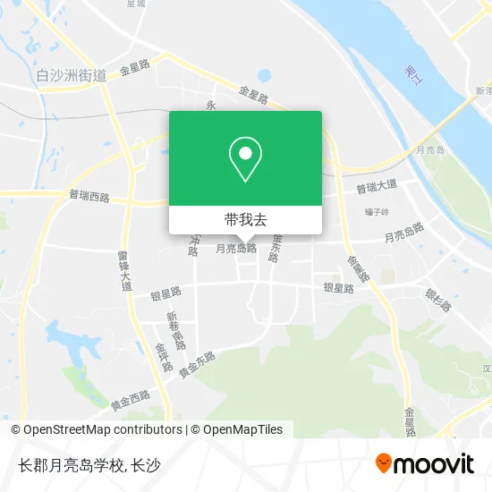 长郡月亮岛学校地图