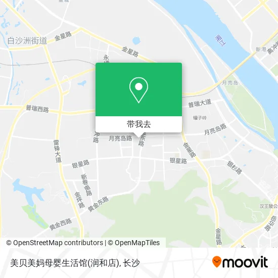 美贝美妈母婴生活馆(润和店)地图