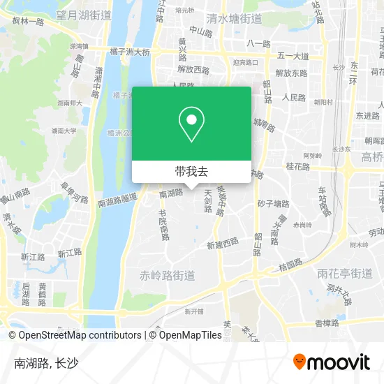 南湖路地图