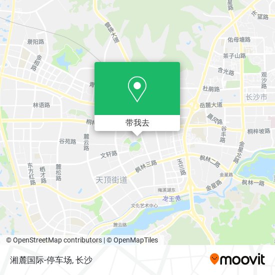 湘麓国际-停车场地图