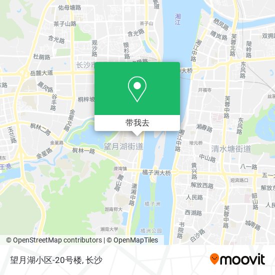 望月湖小区-20号楼地图