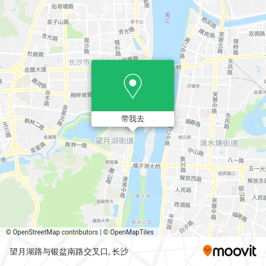 望月湖路与银盆南路交叉口地图