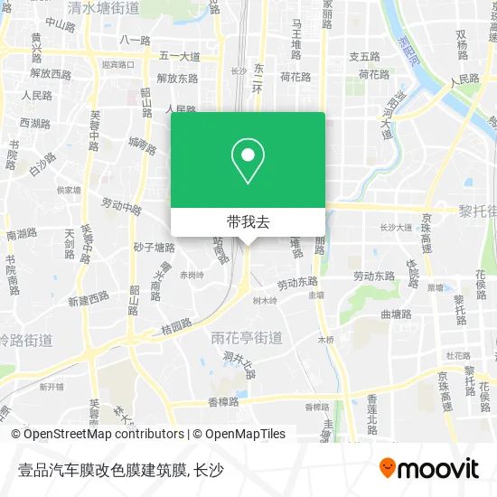 壹品汽车膜改色膜建筑膜地图