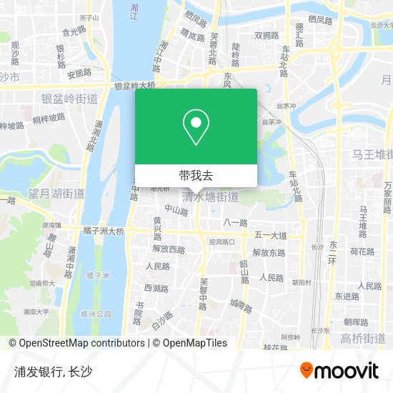 浦发银行地图