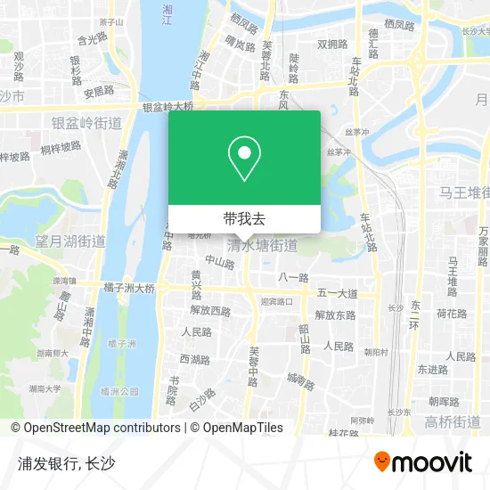 浦发银行地图