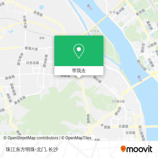 珠江东方明珠-北门地图