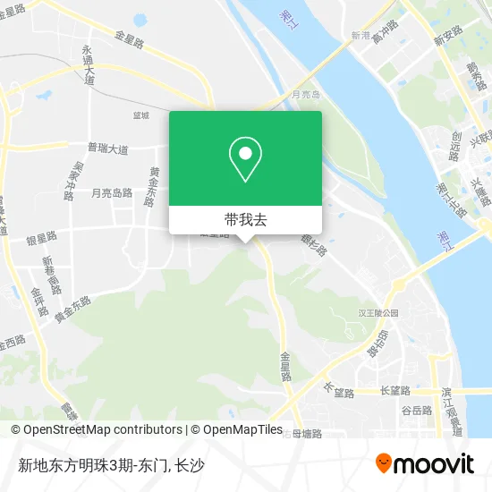 新地东方明珠3期-东门地图