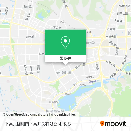 平高集团湖南平高开关有限公司地图