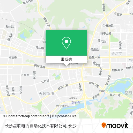 长沙星联电力自动化技术有限公司地图