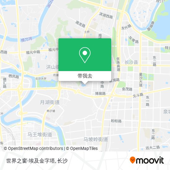 世界之窗-埃及金字塔地图