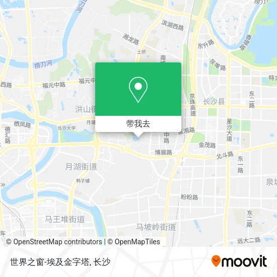 世界之窗-埃及金字塔地图