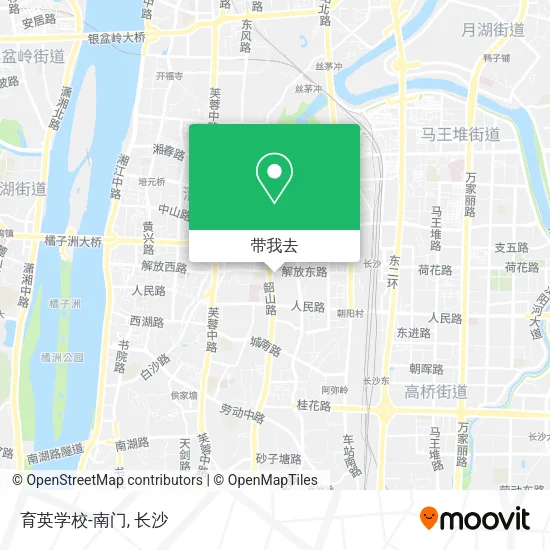育英学校-南门地图